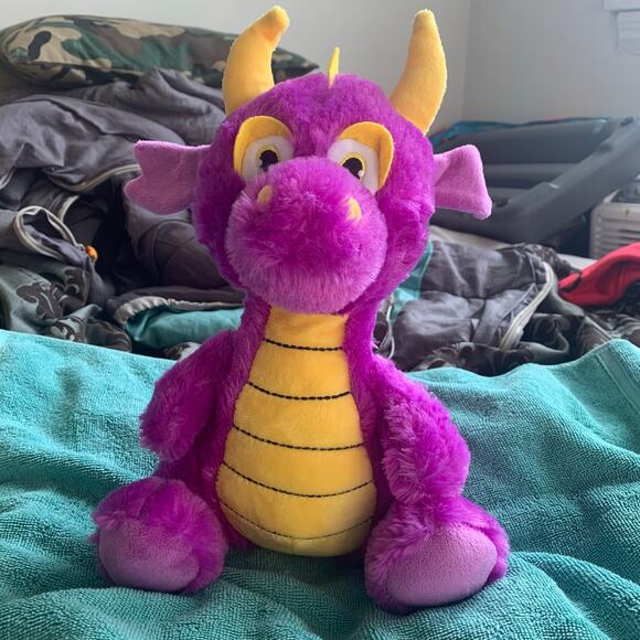 BJ TOYS Purple Spyro Dragon with Horns - Picture 9 of 16